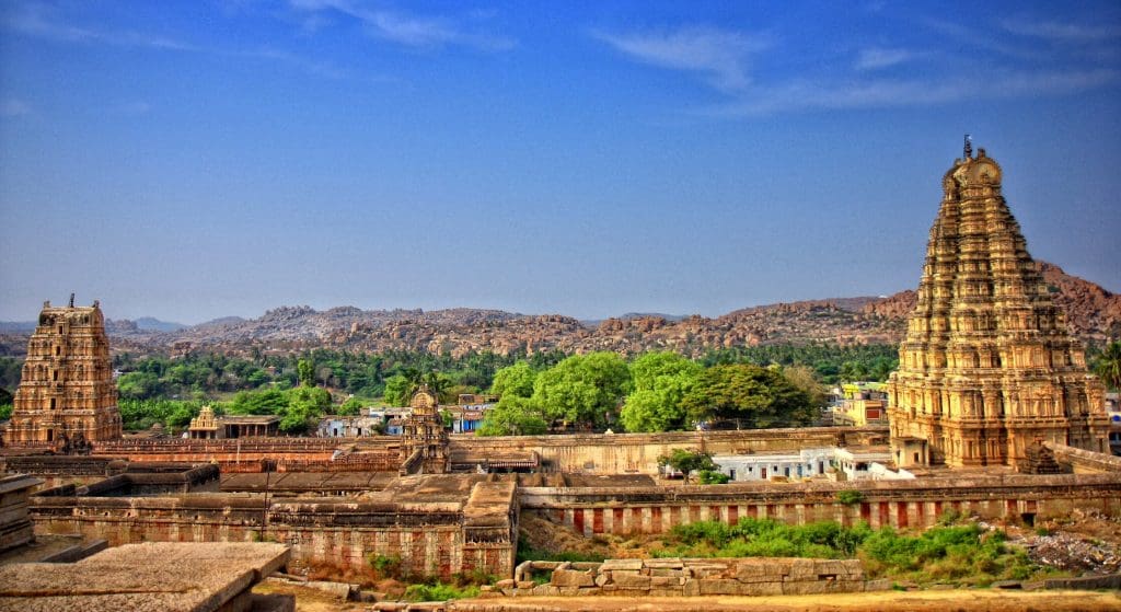  Bike rides in India -  Sree Virupaksha Temple, a World Heritage Site in  Karnataka 