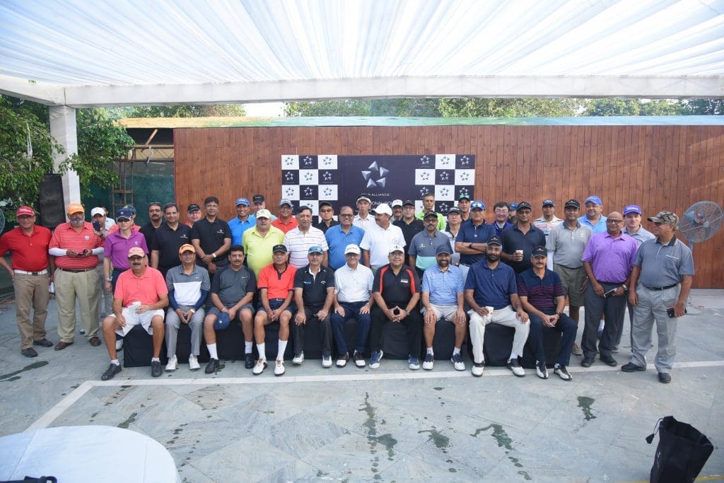 Participants at Star Alliance Invitational Golf Tournament