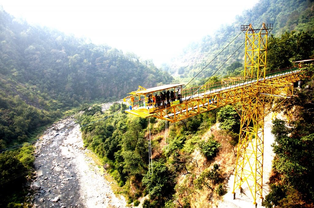 Bungee Jumping in Rishikesh