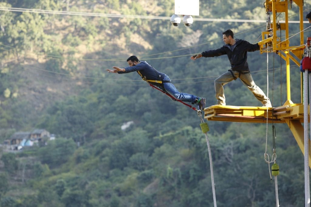 Bungee Jumping in Rishikesh