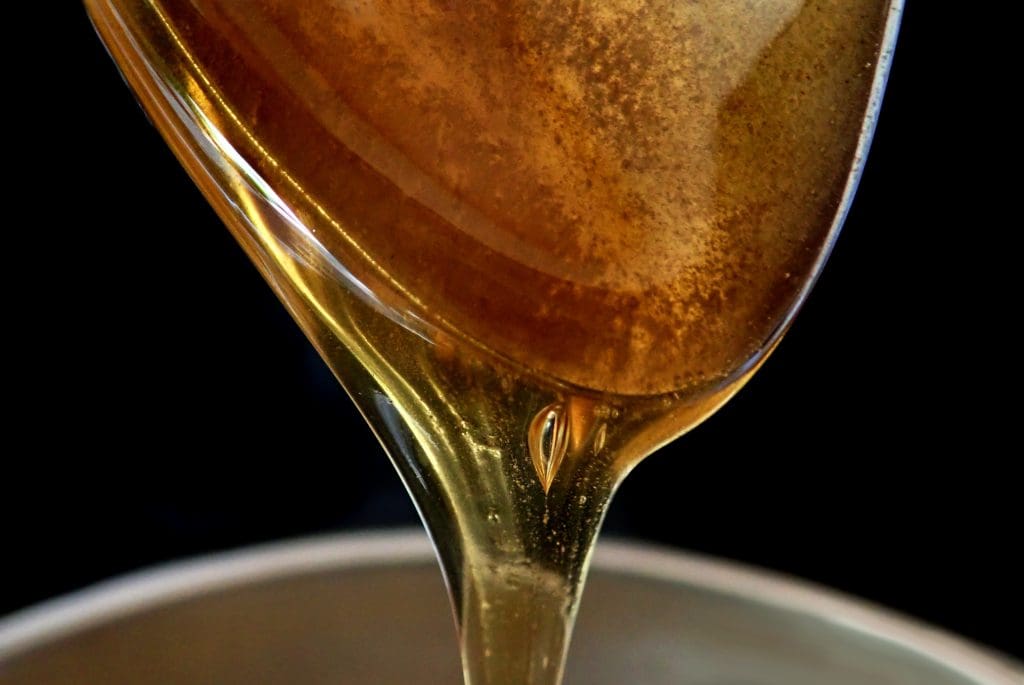 Healthy raw honey
