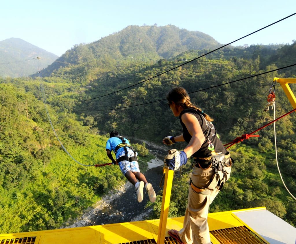 Bungee Jumping in Rishikesh