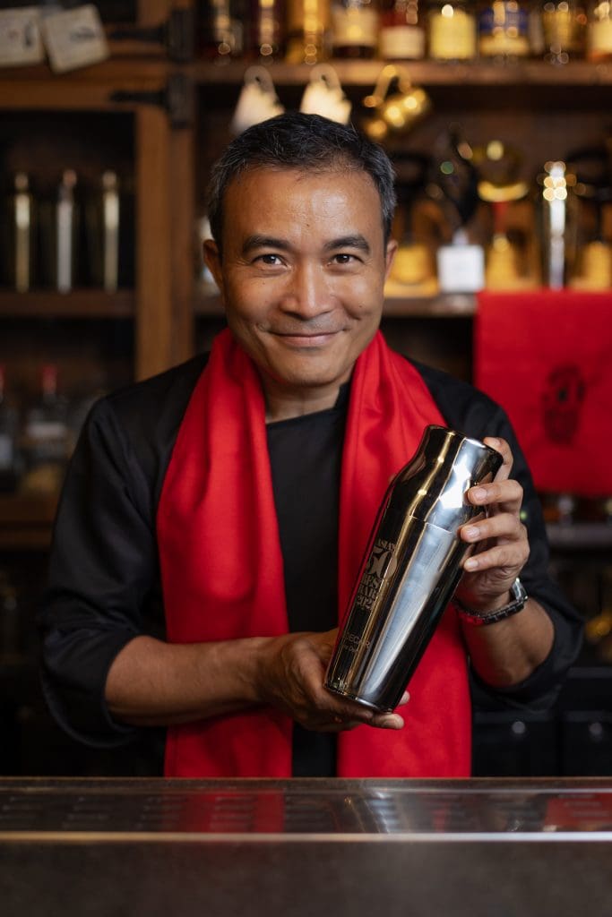Co-owner of iconic Sidecar and ace bartender, Yangdup Lama