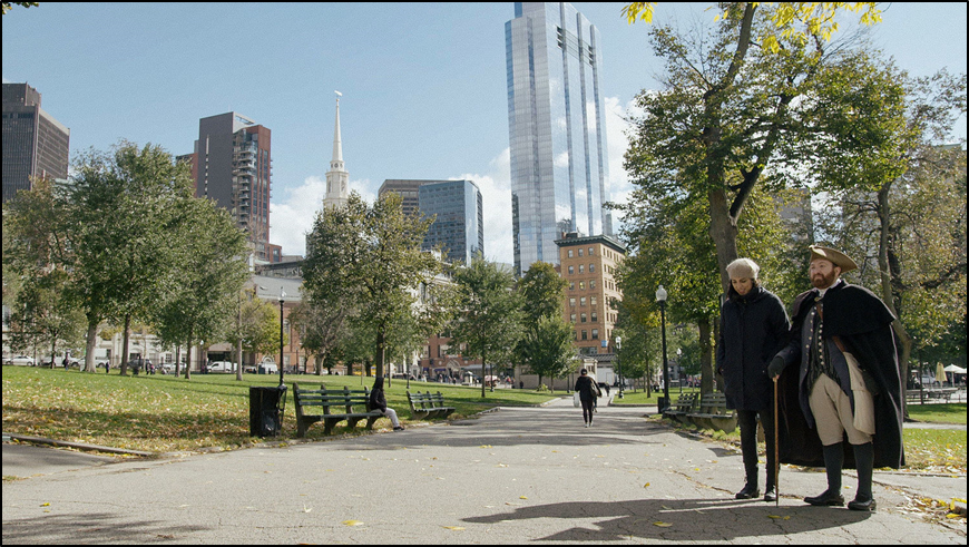 An American Road trip 
Freedom Trail in Boston, Massachusetts