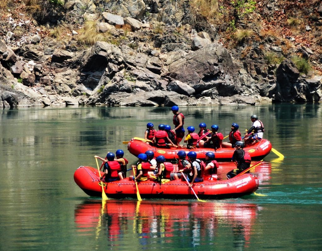 Adventure sports in Rishikesh River Rafting Pix Narinder Pal