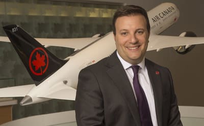 Mark Galardo, Vice President, Network Planning  and Revenue Management at Air Canada. 