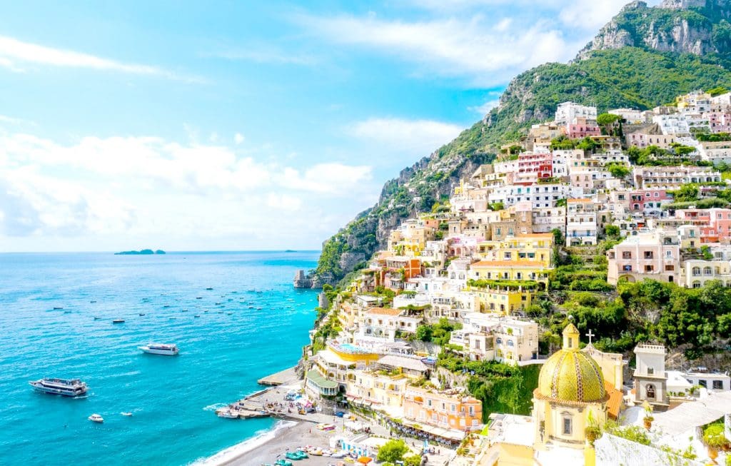 Campania, Italy - travel bucket list with beautiful wine destinations 