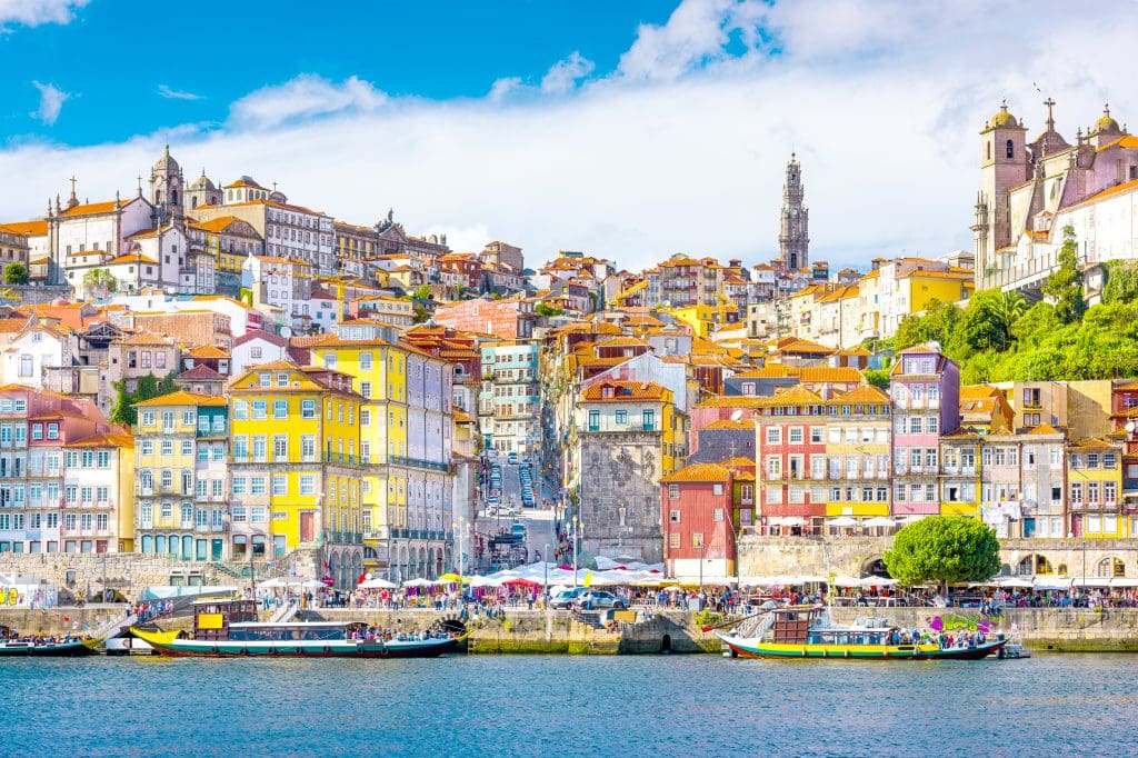 Porto, Portugal -  travel bucket list with beautiful wine destinations 