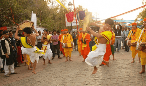  Festive Holi as Yaoshang festival in Manipur 