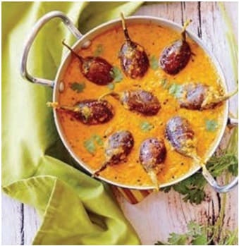  Maharashtrian food - Bharli Vangi   