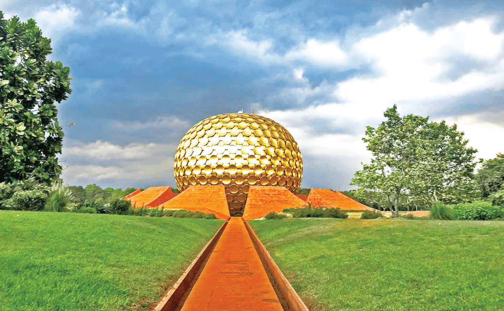 Wellness destinations in India -  Auroville Pondicherry