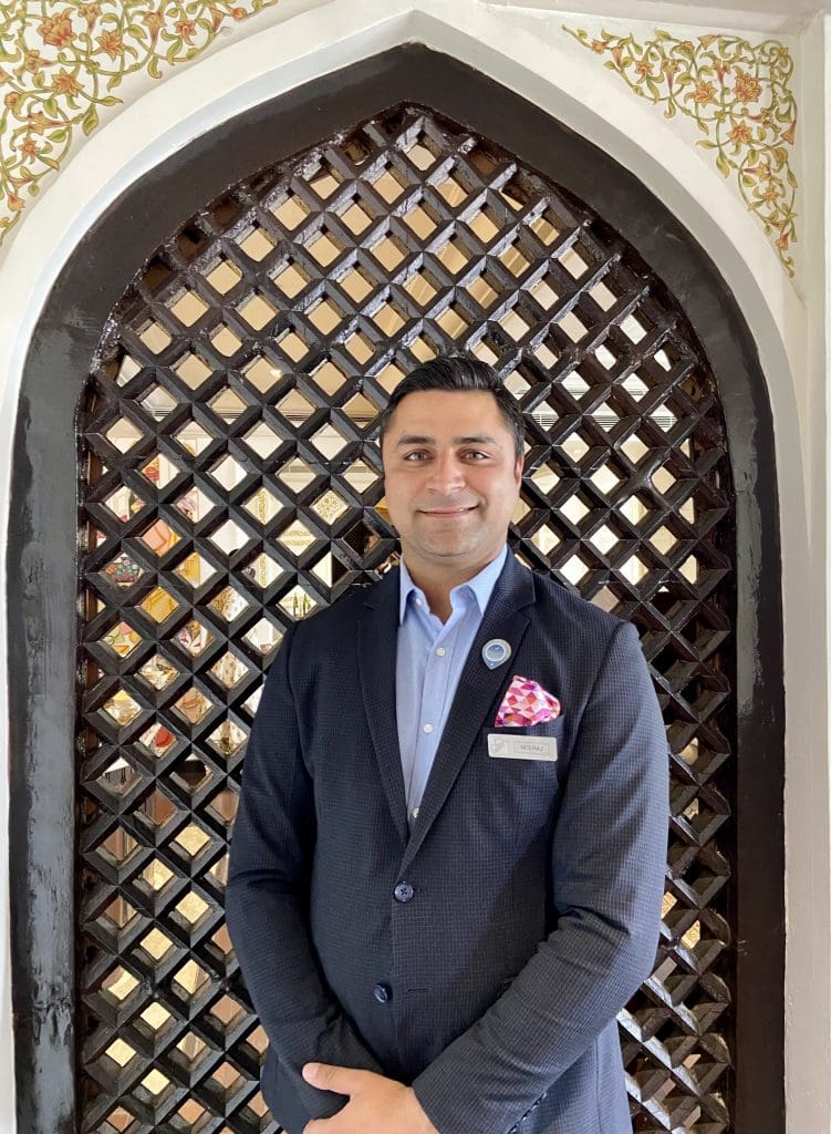  Neeraj Sharma,  Food & Beverage Manager, Fairmont Jaipur