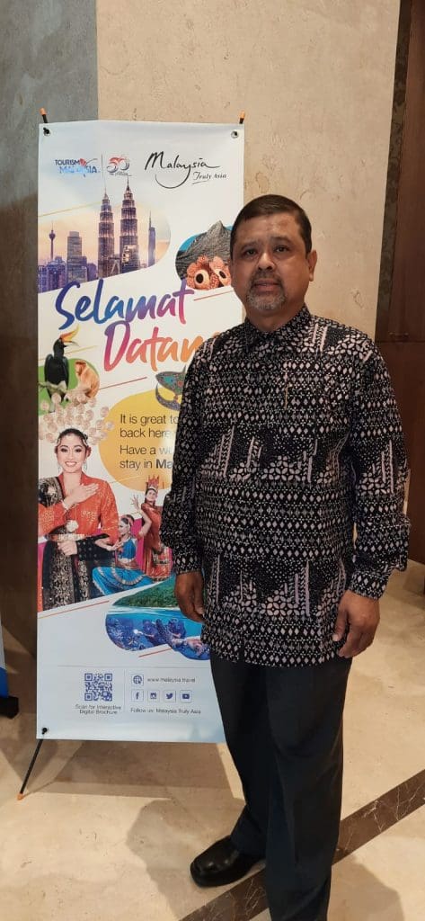 Tourism Malaysia embarks on first post-Covid roadshow to 6 big cities in India 1 Manoharan Periasamy, Senior Director, International Promotion Division (Asia & Africa), Tourism Malaysia