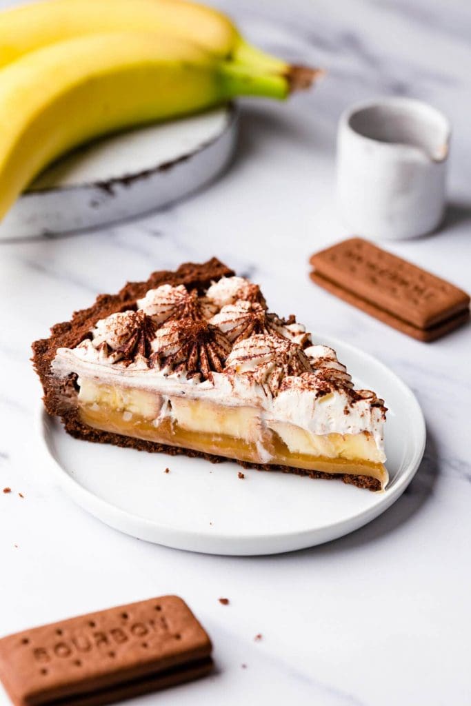 Banoffee Pie - tasty vegetarian dishes to make at home