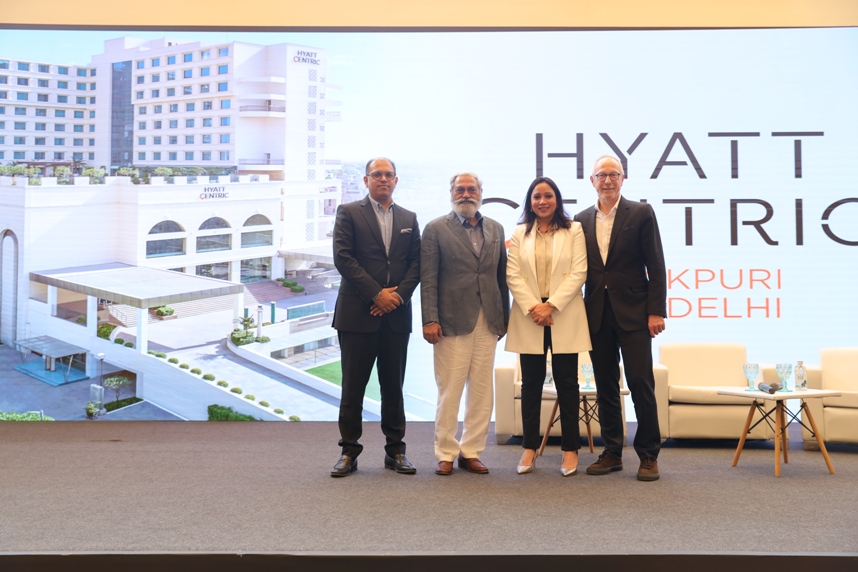 At the launch of Hyatt Centric Janakpuri New Delhi  