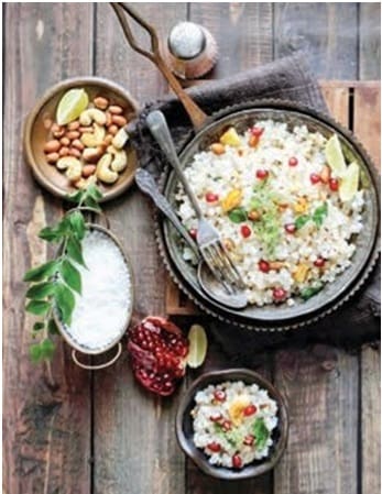 Maharashtrian food - delectable cuisine - Sabudana khichdi 