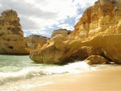 Sand Coast Algarve Beach Cliffs Marinha Rock Bay 1972512 Fall in love again at 10 of the world's most romantic beach destinations