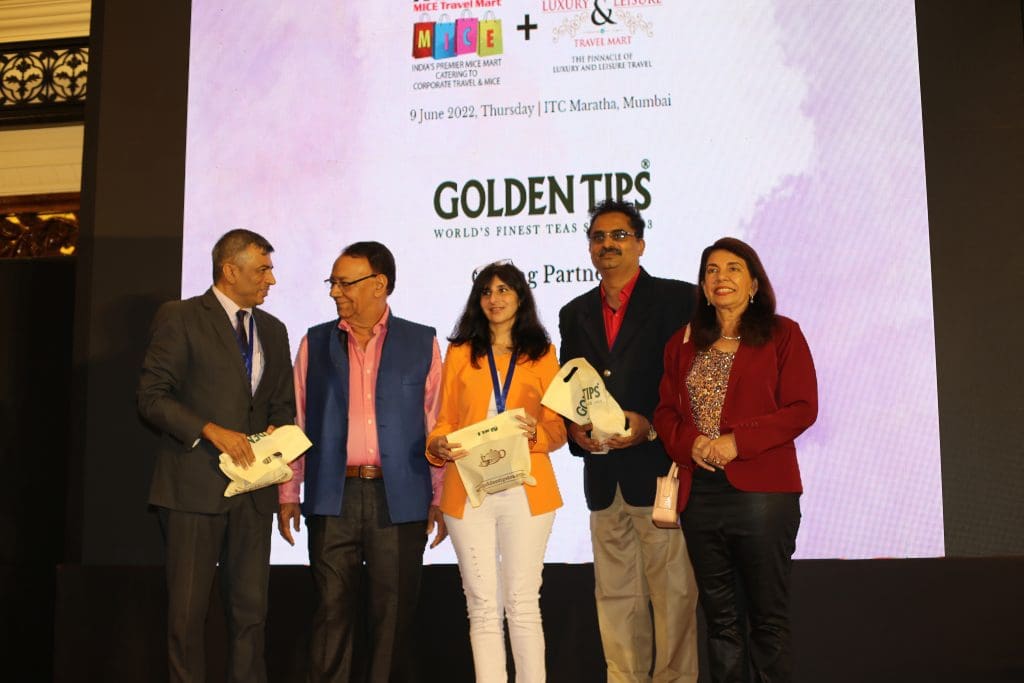 MTM and LLTM Gifting Partner Golden Tips Tea gifts delegates