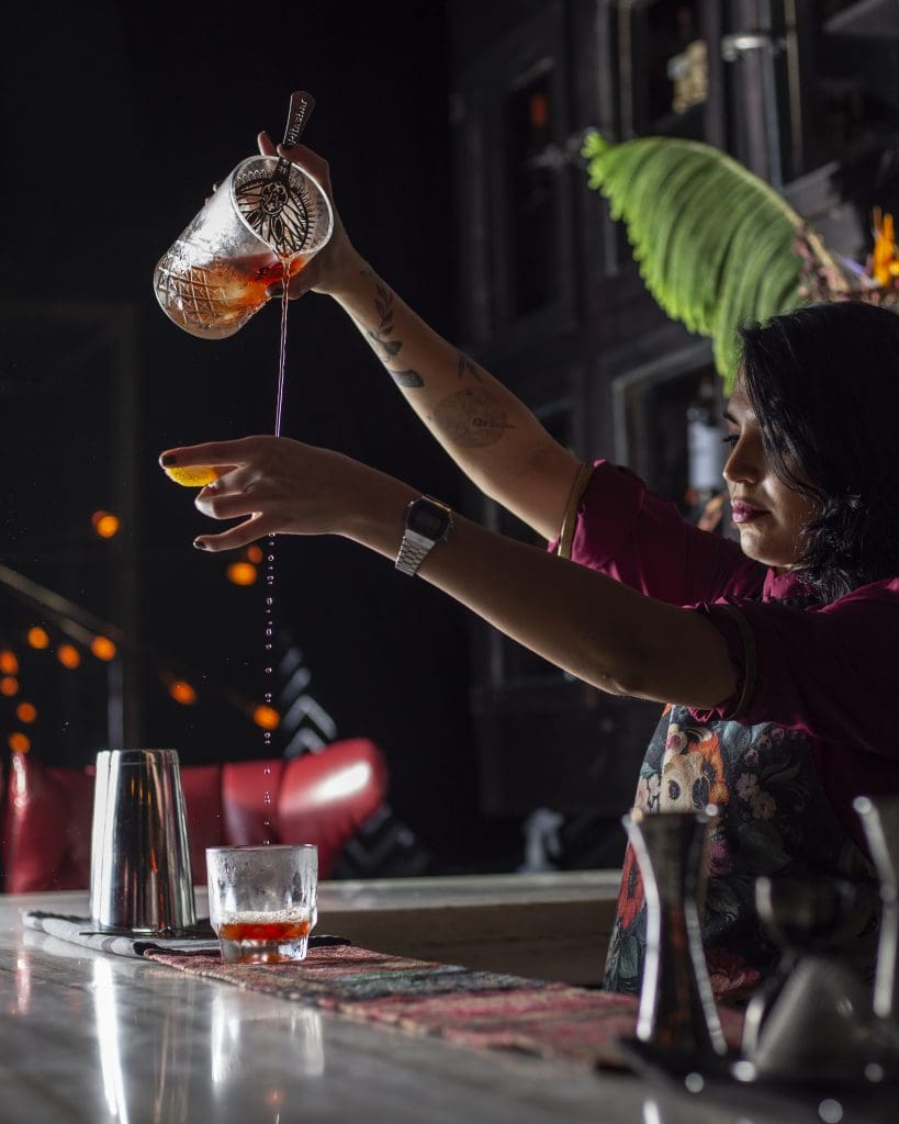  Hanky Panky Bar - maestro bar manager and mixologist, Gina Barbachano 