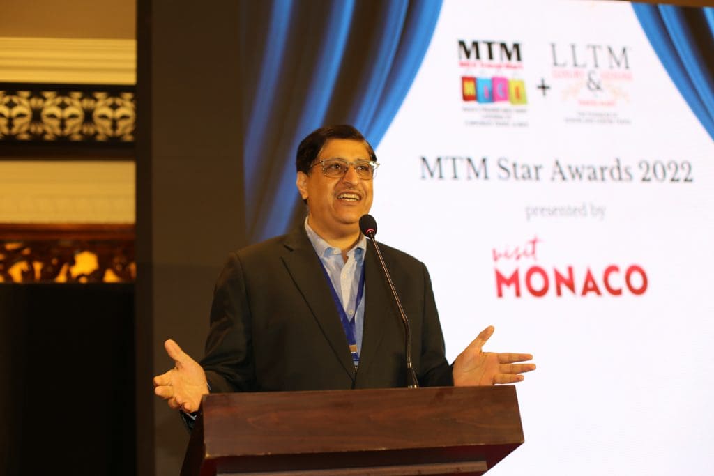 Address by  Rajeev Nangia, India Director, Monaco Government Tourist Bureau, and COO Trac Representations  at MTM and LLTM