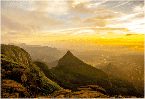 Sunset at Kalo Dungar, Gujarat 