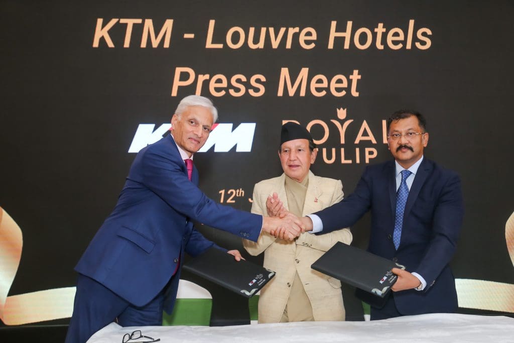 The signing of the first Royal Tulip hotel in Nepal 