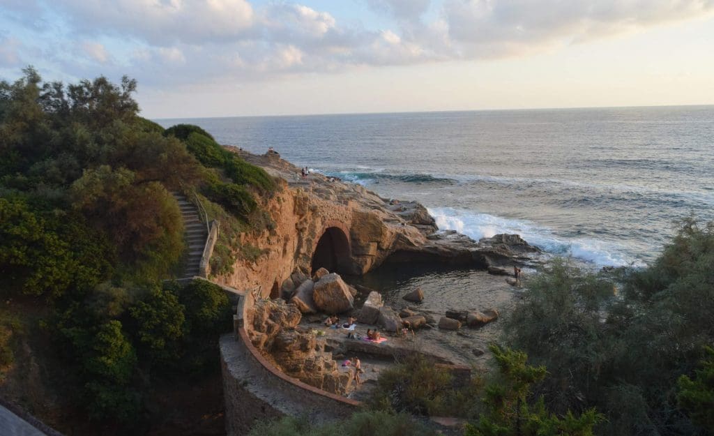 Calafuria-Coast Italy