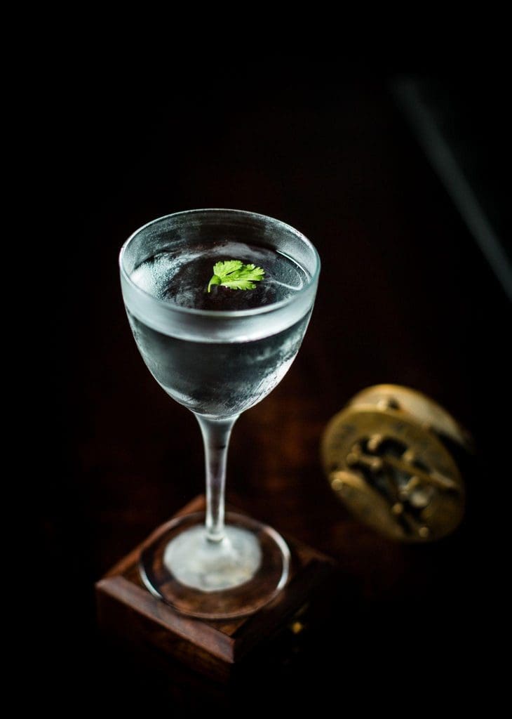 Cocktail game - Coriander Gimlet (Image Courtsey: CounterTop)