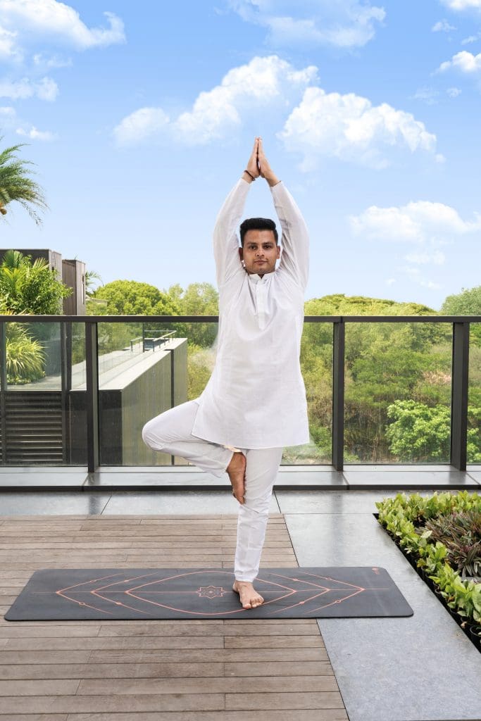 Prateek Arya, Yoga and Wellbeing Practitioner, The Ritz-Carlton, Pune