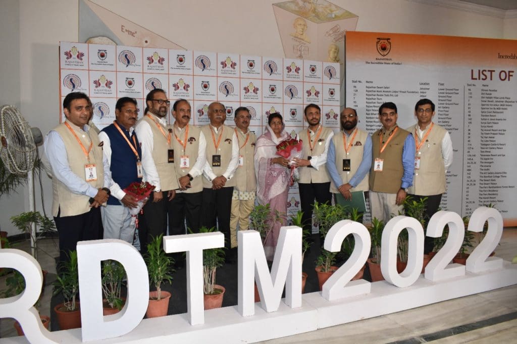 Rajasthan Minister of Industries, Shakuntala Rawat, at the RDTM 2022