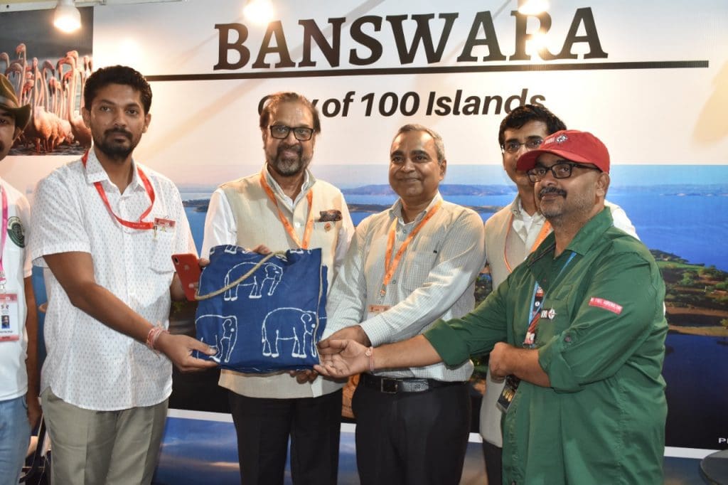 Banswara, City of 100 Islands received an award for the best display