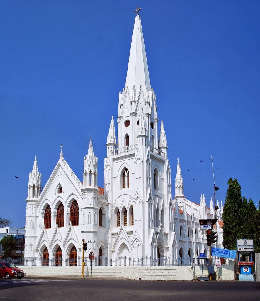 Beautiful churches - Santhome Church, Chennai