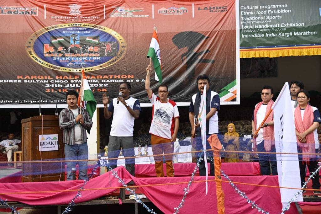 Ministry of Tourism organized 1st ever Incredible India Kargil Half Marathon 3 Incredible India Kargil Half Marathon