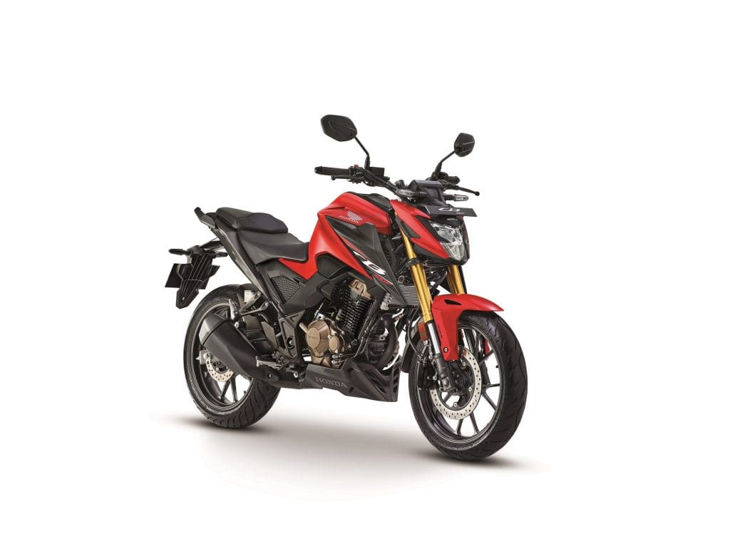 Honda CB 300F Sports Red Honda launches all-new powerful, sporty and aggressive - CB300F