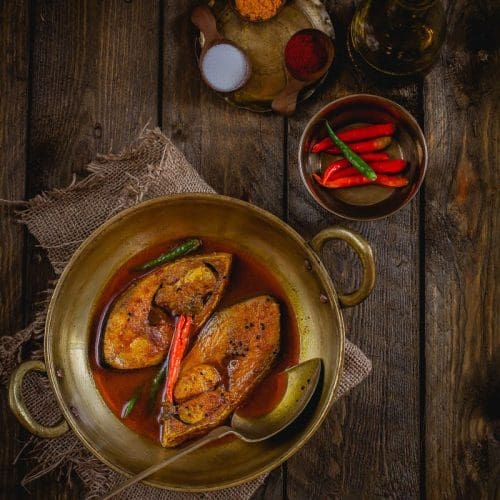 Bengali food - Ilish Macher Jhol