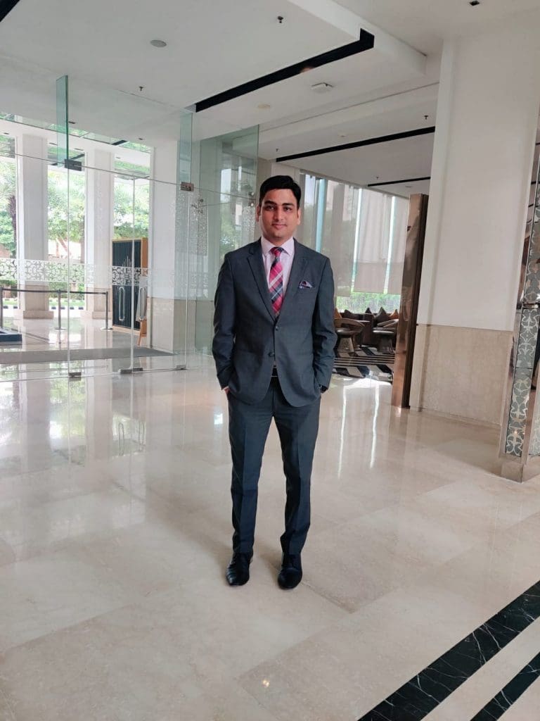 Mihir Dwivedi, Front Office Manager, Courtyard by Marriott Agra