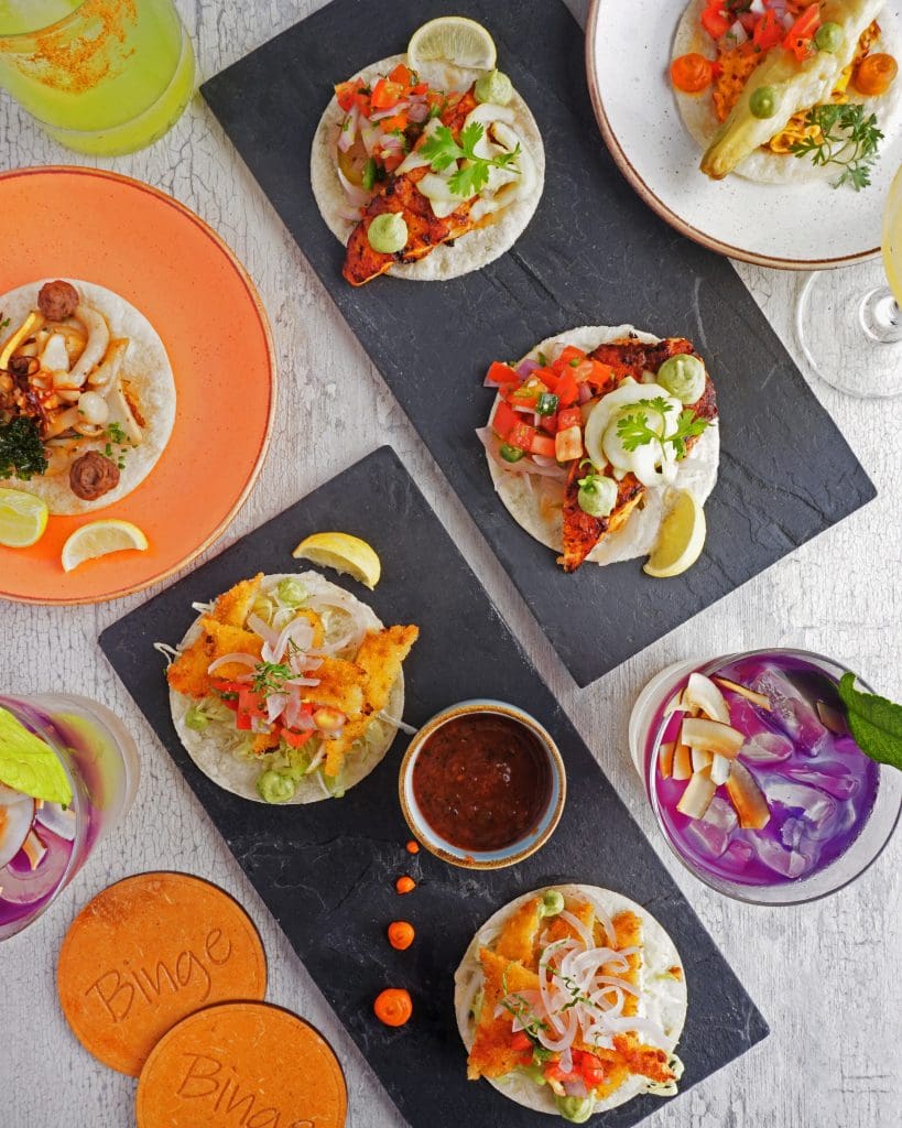 Taco Tequila Tuesday at Binge Celebrating food and unique dining experiences at these fine restaurants in India