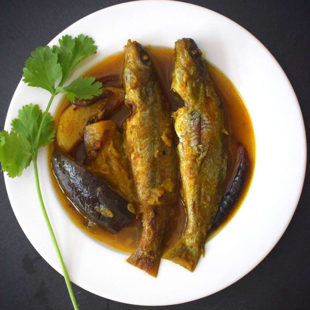 Bengali food - Tangra Macher Jhol