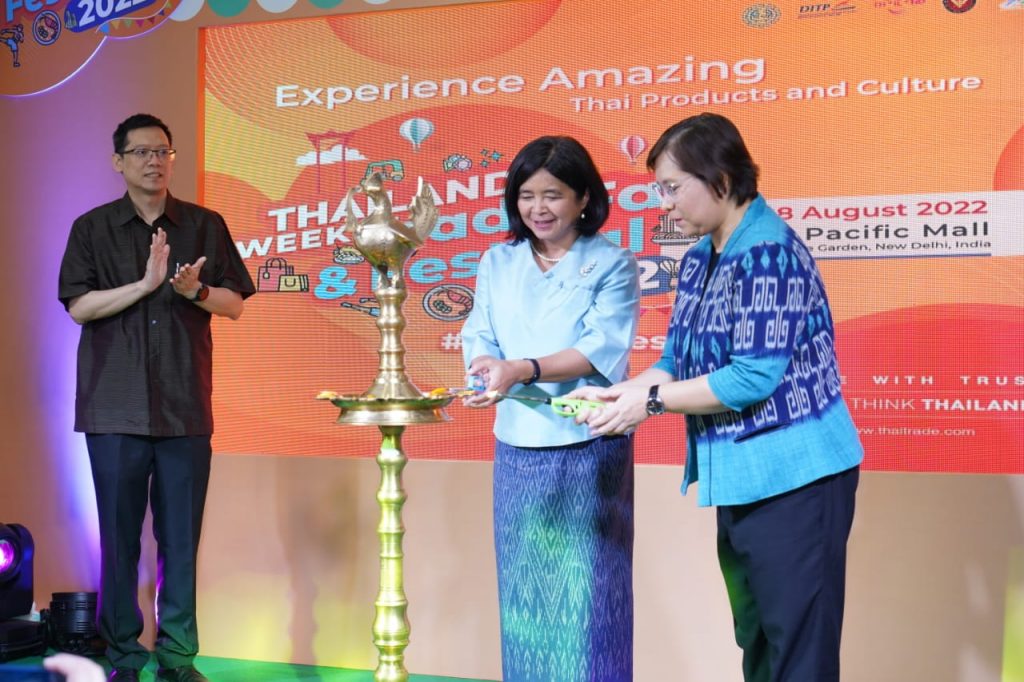 Launch Thailand Week Trade Fair & Festival 2022 at Pacific Mall, Tagore Garden, New Delhi under the theme Fair Fun Fest. 
