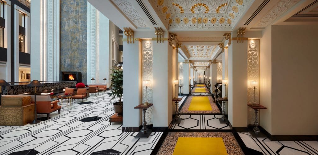 ITC Hotels announce launch of luxury ITC Narmada in Ahmedabad-12th hotel in Gujarat 2 The ITC Narmada Lobby Atrium