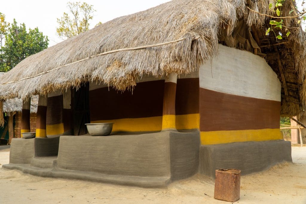 Tribal Santal House Svanir Wilderness Homestay amidst 1000 trees and wonderful tribal Santal lifestyle