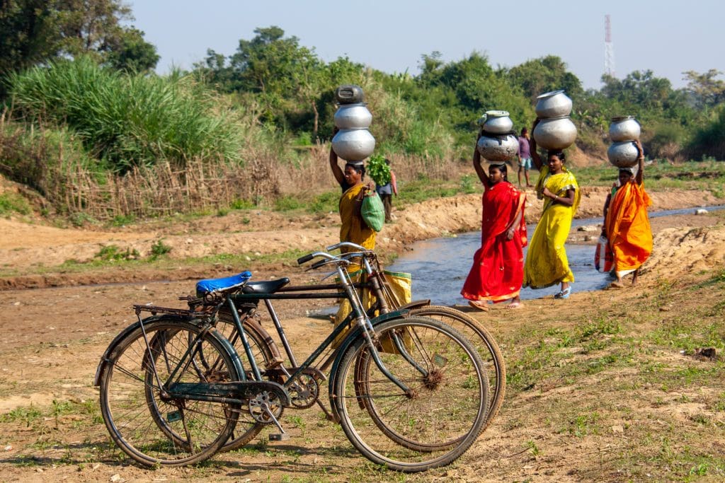 Tribal Santhal Village Scene Svanir Wilderness Homestay amidst 1000 trees and wonderful tribal Santal lifestyle