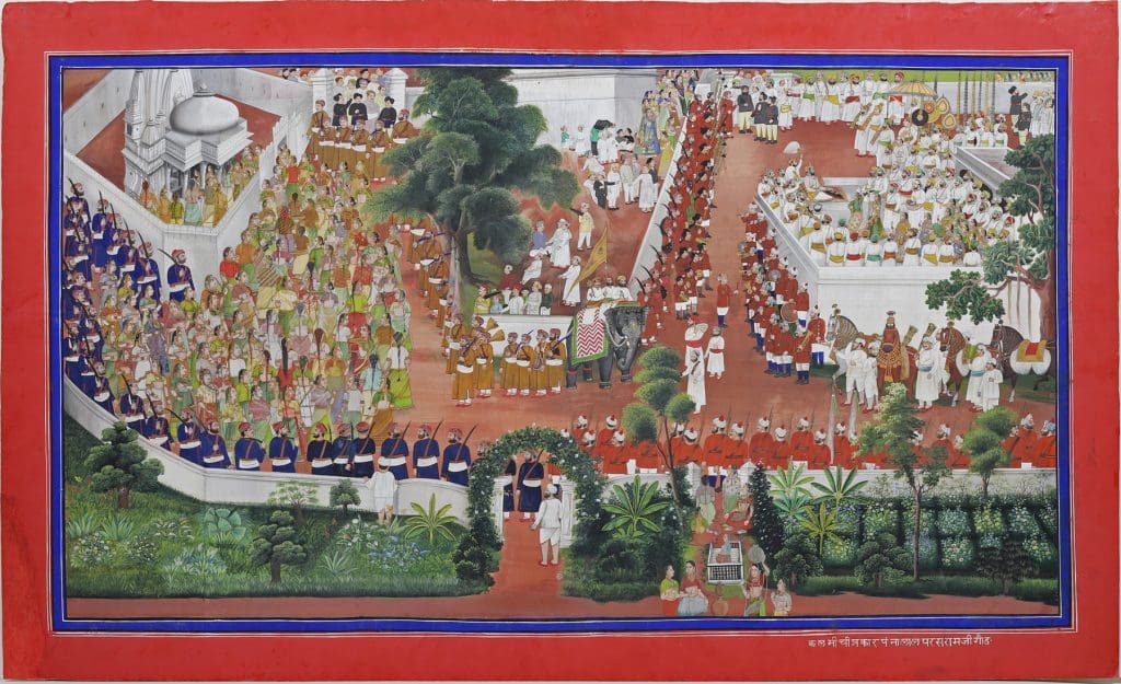 Smithsonian's Museum USA exhibits A Splendid Land: Paintings from Royal Udaipur' (Exhibition - Images by Prashant Lohar)
