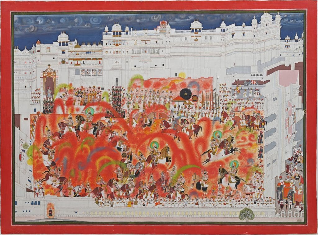 Smithsonian's Museum USA exhibits A Splendid Land: Paintings from Royal Udaipur' (Exhibition - Images by Prashant Lohar)