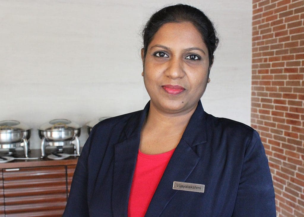 Vijayalakshmi, Manager - Hygiene, Hyatt Regency, Chennai