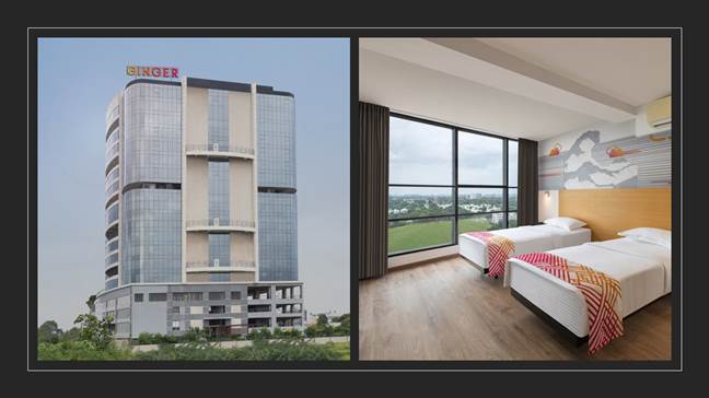 Ginger hotel at RTO Circle, Ahmedabad 