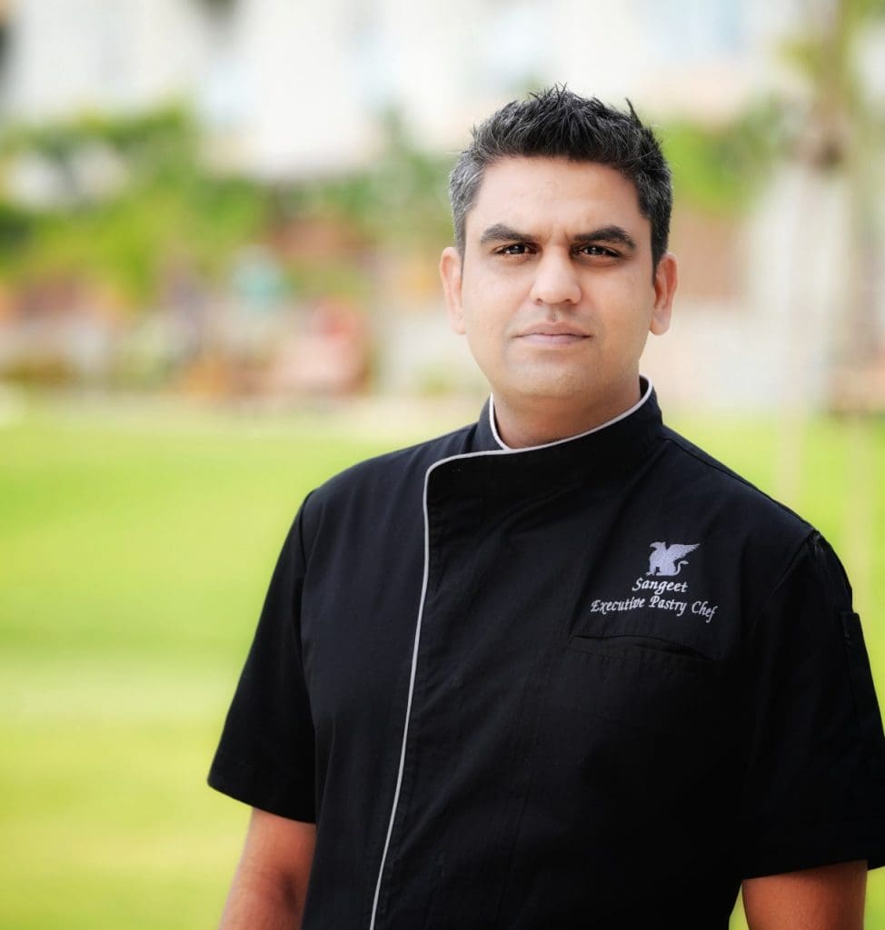  Chef Sangeet Panwar, Executive Pastry Chef,  JW  Marriott Bengaluru Prestige Golfshire Resort & Spa 
