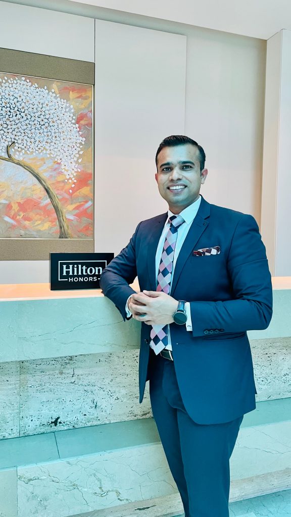 Harsh Mahajan, Commercial Manager, DoubleTree by Hilton Agra