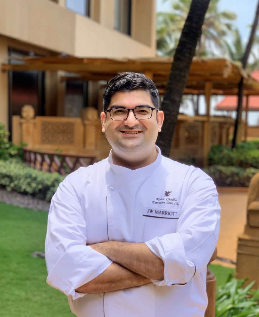 Rohit Chadha, Executive Sous Chef, JW Marriott Mumbai Juhu