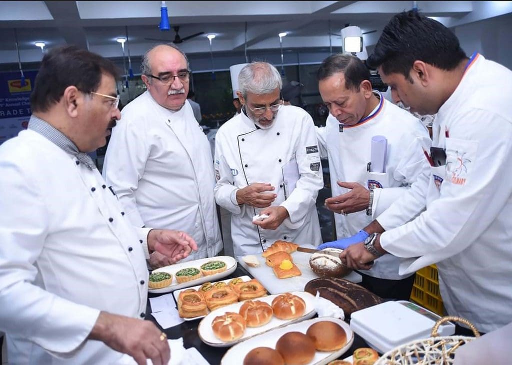 Chefs judging the culinary competition -  Chef Awards 2022  